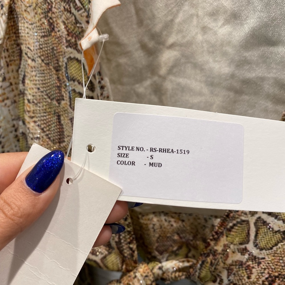 NWT Rococo Sand Rhea top - Picture 5 of 6